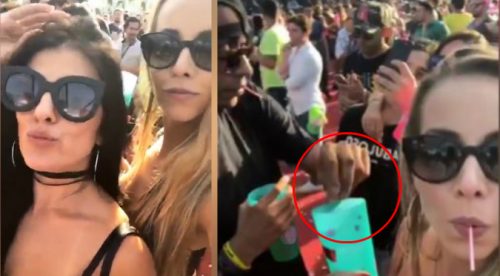 Viral: Preciso momento en que joven intenta drogar a una chica