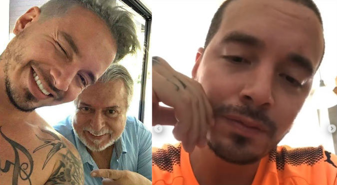 J Balvin preocupa a fans con estado de salud de su padre