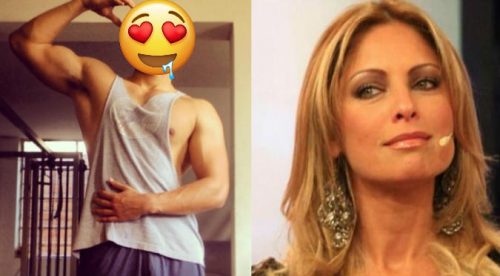 Hijo de Karina Rivera ya es todo un hombre y ella se pone celosa (FOTOS)