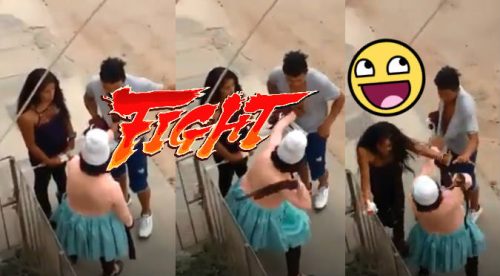 Madre agrede a enamorado de su hija y se vuelve viral (VIDEO)