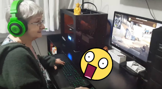 Abuela Gamer hace insólita recomendación a la gente de su generación