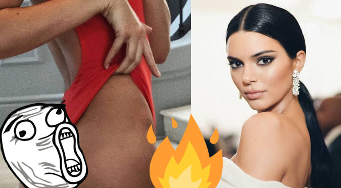 Kendall Jenner lo muestra todo en sexy transparencia (VIDEO)