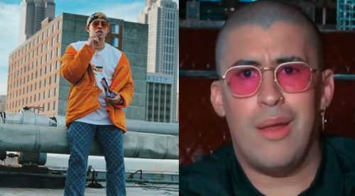 Bad Bunny posa semidesnudo pero ‘detallito’ se roba el show