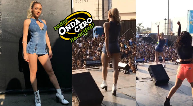 Onda Cero En Vivo 5: Alejandra Alfaro demostró todo su talento en tarima