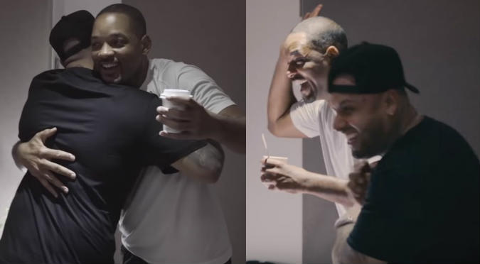 Will Smith y Nicky Jam: Este es el detrás de cámaras de la canción para el Mundial Rusia 2018