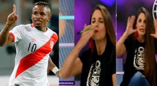 Jefferson Farfán envía mensaje a Rebeca Escribens y ella se emociona como nunca (VIDEO)