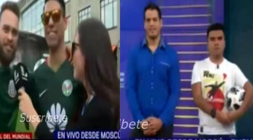 Periodista deportivo reaccionó así al ver a Jazmín Pinedo en Rusia (VIDEO)