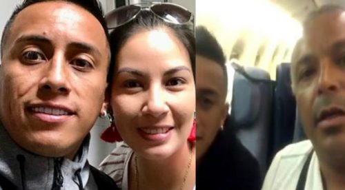 Christian Cueva: Esposa lo defiende de sujeto que lo insultó (VIDEO)