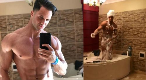 Fabio Agostini rompe jacuzzi por hacerse el gracioso (VIDEO)