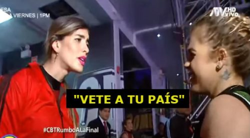 Ducelia a Korina Rivadeneira: ‘Vete a tu país’ (VIDEO)