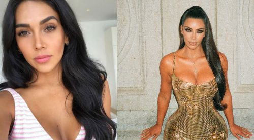 Vania Bludau: Radical cambio de look ahora la hace ver idéntica a Kim Kardashian
