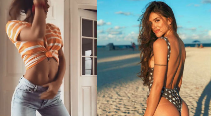 Greeicy realiza sexy baile y luce impresionante abdomen (VIDEO)