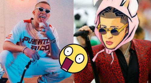 Famoso cantante copia a Bad Bunny y deja a todos con la boca abierta