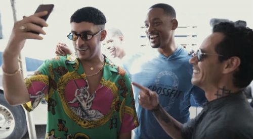 Así la pasaron Will Smith, Bad Bunny y Marc Anthony en las grabaciones de ‘Está rico’ (VIDEO)