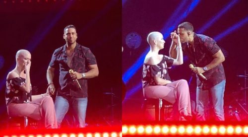 Romeo Santos conmueve con detalle a fanática que padece cáncer (VIDEO)