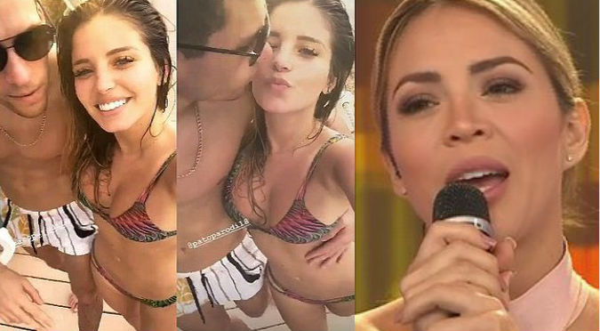 La cara que puso Sheyla Rojas cuando se enteró que Pato Parodi oficializó a Flavia Laos (VIDEO)