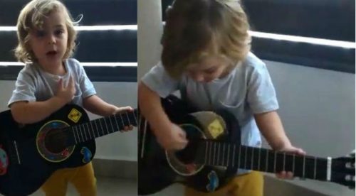 Niño causa ternura con imitación de Luis Miguel (VIDEO)