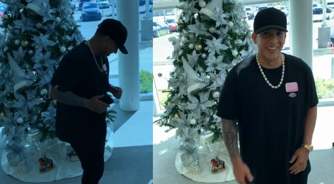 Daddy Yankee baila ‘Navidad’ a ritmo de Tito El Bambino (VIDEO)