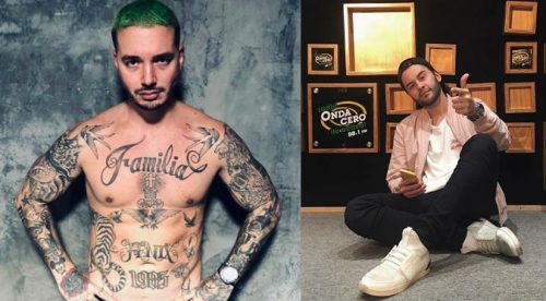 Piero Montalvo copió look de J Balvin con la ayuda de su abuelita