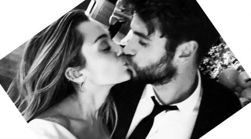 Miley Cyrus se casó con Liam Hemsworth y fotos lo comprueban