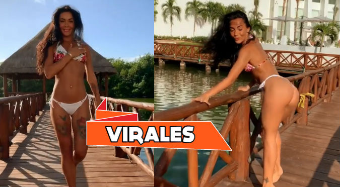 Sexy rusa impacta bailando ‘Ella quiere beber’ de Anuel y Romeo Santos (VIDEO)