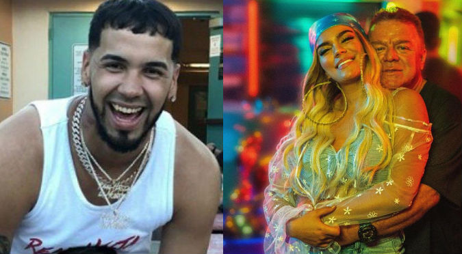 Padres de Karol G demuestran lo bien que se llevan con Anuel