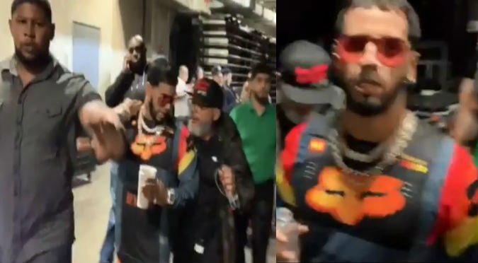 Tildan a Anuel de grosero y presumido por hacer esto con reportero (VIDEO)