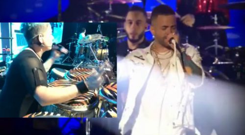 Percusionista de Nacho se robó el show por sus increíbles habilidades (VIDEO)