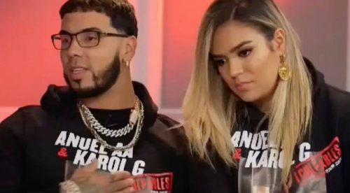 Anuel se enoja con usuario de Instagram por criticar a Karol G