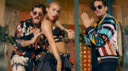 Leslie Shaw, Mau y Ricky estrenan ‘Faldita’ (VIDEO)