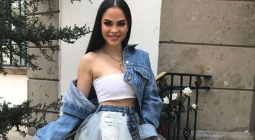 Natti Natasha alborota a estudiantes en colegio de México (VIDEO)