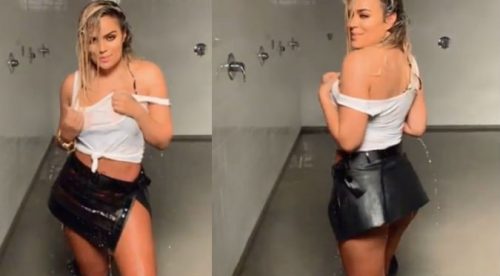 Karol G por fin se fue a bañar y lo hizo más sexy que nunca (VIDEO)