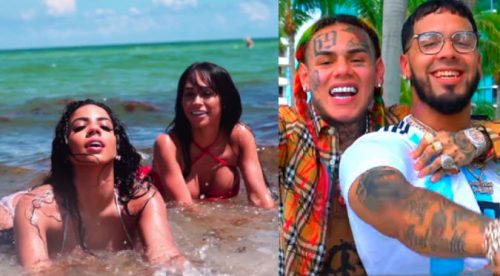 Anuel y 6ix9ine: Conoce a las chicas que salen en el video de BEBÉ (VIDEO)