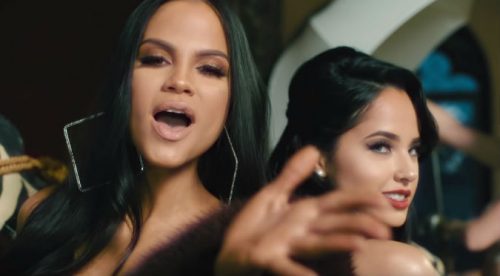 Natti Natasha y Becky G tuvieron sexy celebración ‘Sin Pijama’ (VIDEO)