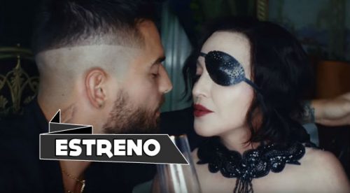 Maluma besó a Madonna en videoclip ‘Medellín’ (VIDEO)