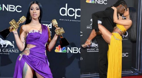 Cardi B agradece a fans de peculiar forma tras ganar premios Billboard 2019