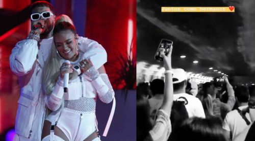 Karol G y Anuel AA: Fanáticos causan alboroto después de concierto (VIDEO)