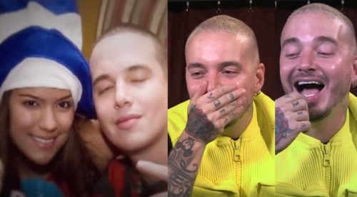 Karol G muestra videos del pasado con J Balvin y él reacciona así (VIDEO)