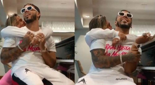 Karol G y Anuel: Usuarios revelan que ya vieron el rostro de la bebé de los cantantes