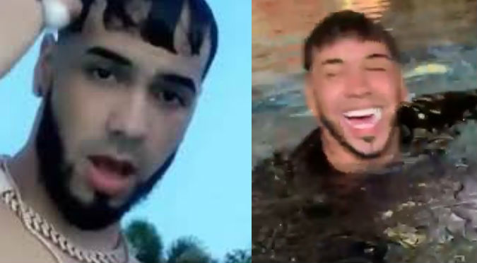 Anuel AA deja ver calvicie en ‘accidentado’ regreso a Puerto Rico (VIDEO)