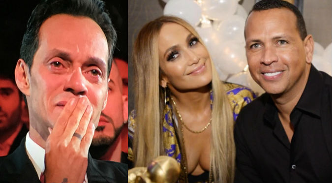 Jennifer López posa junto a Marc Anthony y su nueva pareja en actuación de su hijo (VIDEO)