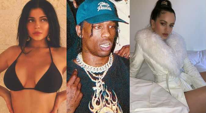 Rosalía y Travis Scott se lucen juntos y Kylie Jenner reacciona así