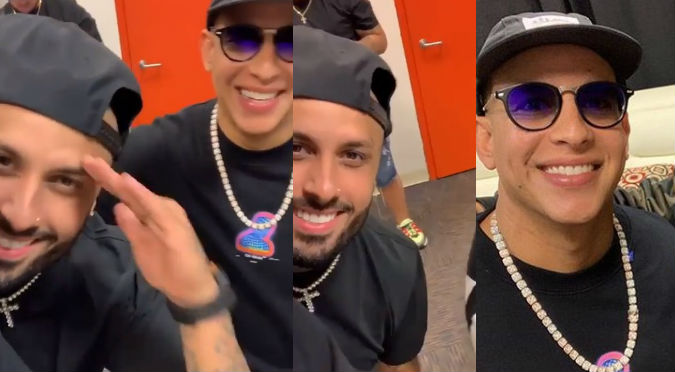 Daddy Yankee y Nicky Jam: Así fue el reencuentro entre los ‘Cangrys’ (VIDEO)