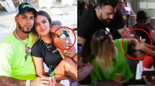 Karol G: Intentan robarle reloj que le regaló Anuel AA (VIDEO)