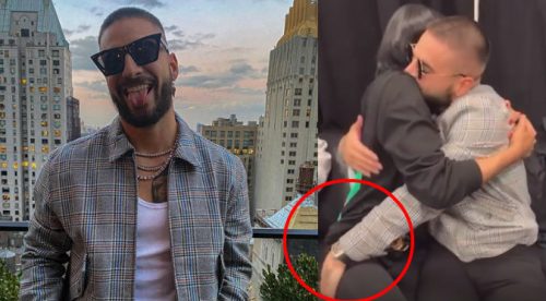 Maluma es captado en cariñosa situación con una fan (VIDEO)