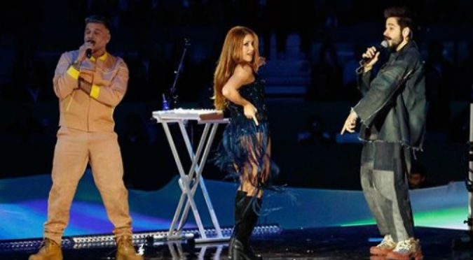 Shakira, Camilo y Pedro Capó brillaron en la clausura de la Copa Davis 2019 (VIDEO)