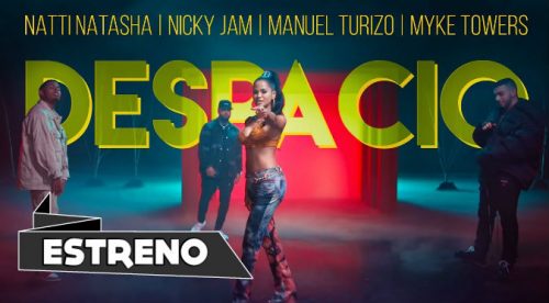 Natti Natasha | Nicky Jam | Manuel Turizo | Myke Towers – Despacio (VIDEO)