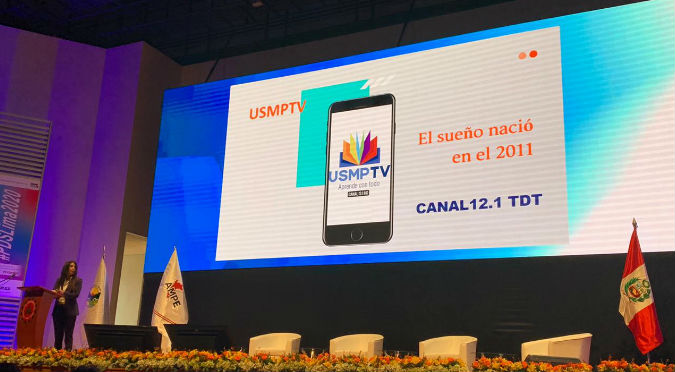 USMP presentó el proyecto de la nube educativa que beneficiará a miles de estudiantes peruanos (FOTOS)