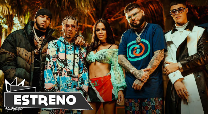 Rauw Alejandro, Anuel AA, Natti Natasha Ft. Farruko y Lunay – Fantasías Remix (VIDEO)