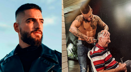 Maluma hace de peluquero en plena cuarentena | VIDEO